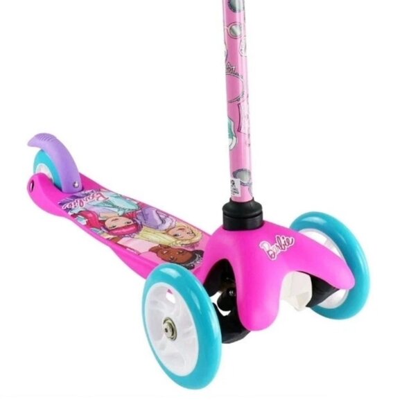 BARBIE 3 WHEEL TILT SCOOTER - Picture 4 of 9